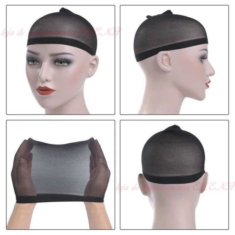 Kit 6 Touca Nero para Penteado Durar Mais Ao Dormir anti frizz Touca De Meia Peruca