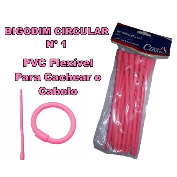Bigundim Bigodinho Circular N°1 Com 12 Unidades - Santa Clara