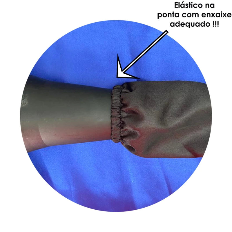 Touca difusora secadora anti frizz dupla face + brinde