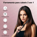 Prancha Profissional de Cabelo 230°C Cerâmica 9mm – Preto