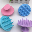 KIT 3 Escova De Lavar Cabelo de Silicone Auxilia O Crescimento Diminui A Quebra