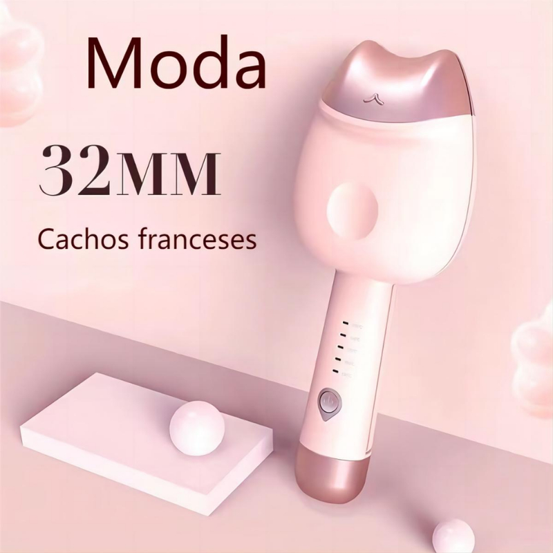 Modelador de cachos triondas cabelo 32mm Bivolt