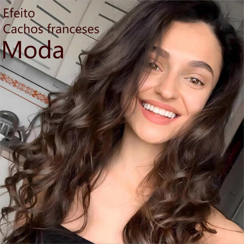 Modelador de cachos triondas cabelo 32mm Bivolt