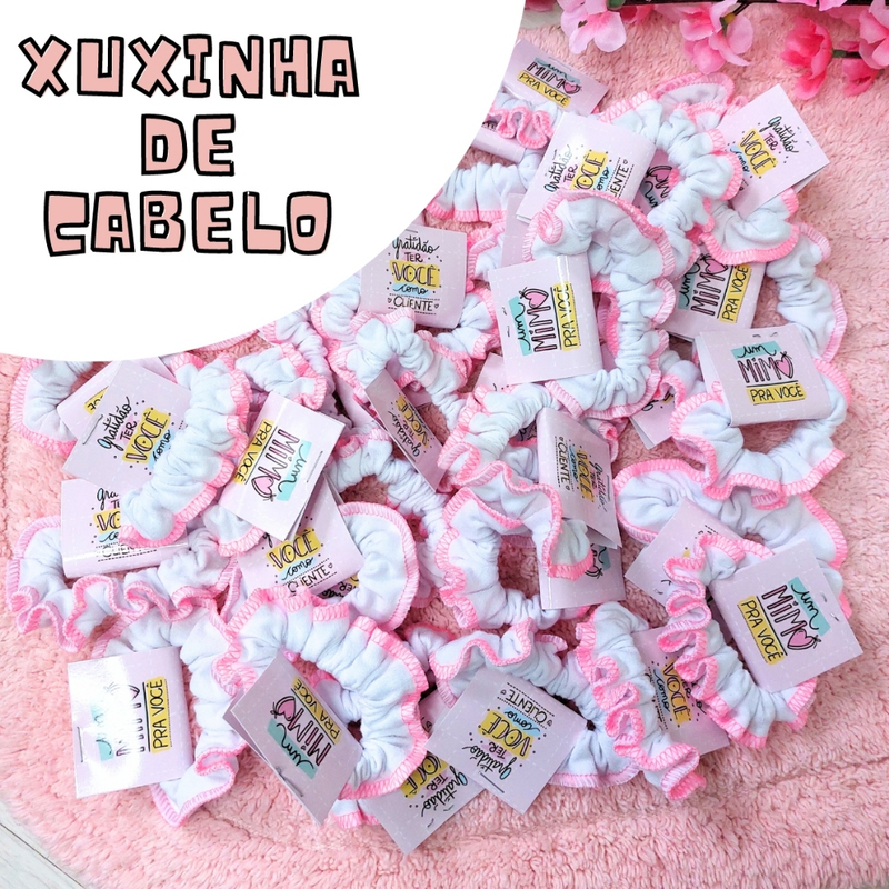 Xuxinhas Rabicó Laço de Cabelo com Tag Personalizada Presente Para Clientes