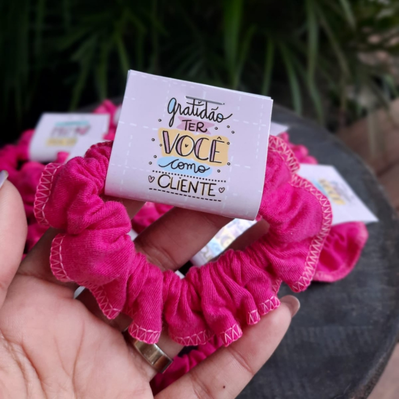 Xuxinhas Rabicó Laço de Cabelo com Tag Personalizada Presente Para Clientes