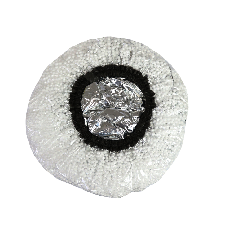 Touca de Isopor Metalizada Para Hidratação