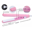 Mini Chapinha Prancha De Cabelo Pequena Portátil Chapinha Profissional Com Case Transporte Bivolt