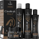 Kit Cavalo de Raça Bio Instinto 4itens Anti Queda Brilho Força Crescimento Salão Beleza Frizz