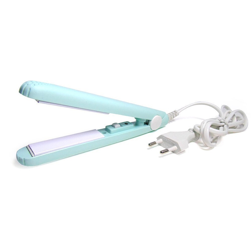 Mini Chapinha Prancha De Cabelo Pequena Portátil Chapinha Profissional Com Case Transporte Bivolt