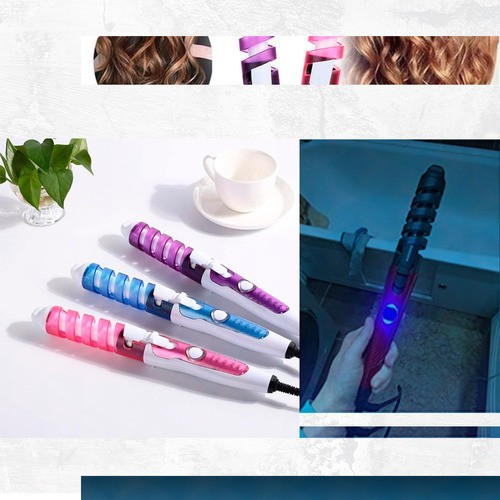 Modelador De Cachos Spiral Aparelho Modelador Para Fazer Cachos Cabelo 110v 2220v Bivolt