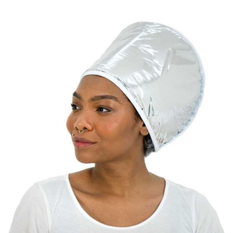 Touca Térmica Metalizada 110v ou 220v para Tratamento Hidratação Capilar