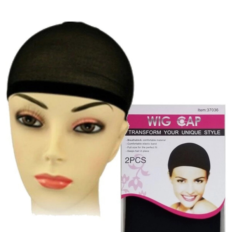 KIT 6 Peças Toca Cap Para Wig Touca Fina Para Prender Cabelos Antes da Peruca/full Lace/ Front Lance
