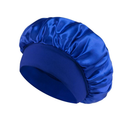 Touca/Gorro de Dormir de Cetim com Aba Faixa Larga Gigante Cabelo Anti Frizz Toca Head