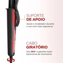Babyliss Modelador de Cachos Mondial 25mm 210ºC EM-12 BIVOLT 110/220V Original