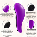 Escova Antifrizz Desembaraçadora flexivel cabelo cabelos cacheados lisos curto longo todos os tipos de cabelo macia