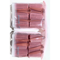 Kit 6/8 Bobs Cabelo Velcro Modeladores + 6/8 Prendedores, DIY Styling Tools tamanho Grandes 6.2x4cm/Medios 6.2*3.2cm