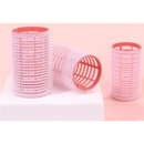 Kit 6/8 Bobs Cabelo Velcro Modeladores + 6/8 Prendedores, DIY Styling Tools tamanho Grandes 6.2x4cm/Medios 6.2*3.2cm