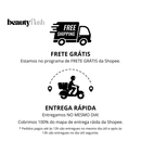 Kit 05 Escova Raquete Flex Escova Mágica e Polvo Massageador de Silicone Touca de Cetim Beauty Flash