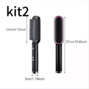 Escova Alisadora Bivolt 5 em 1 -Profissional Alisa, Hidrata, Modela, Alinha e Anti-Frizz Ultra Leve 378g para Viagens