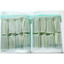Kit 6/8 Bobs Cabelo Velcro Modeladores + 6/8 Prendedores, DIY Styling Tools tamanho Grandes 6.2x4cm/Medios 6.2*3.2cm
