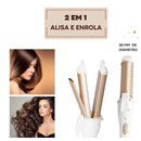 Modelador De Cachos E Chapinha 2 Em 1 Bivolt