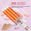 Modelador De Cachos Triondas Aquecimento Rápido em Segundo Tela LED 230 °C 22cm de diâmetro Bivolt Hatteker HT-128