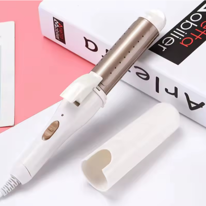 Modelador De Cachos E Chapinha 2 Em 1 Mini Alisador Profissional Bivolt