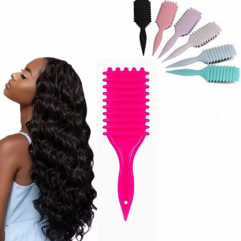 Escova Onda Finalizadora Beauty Flash Definição de Cachos e Finalização para Cabelo Cacheado Crespo MANIA