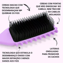 Escova Onda Finalizadora Beauty Flash Definição de Cachos e Finalização para Cabelo Cacheado Crespo MANIA