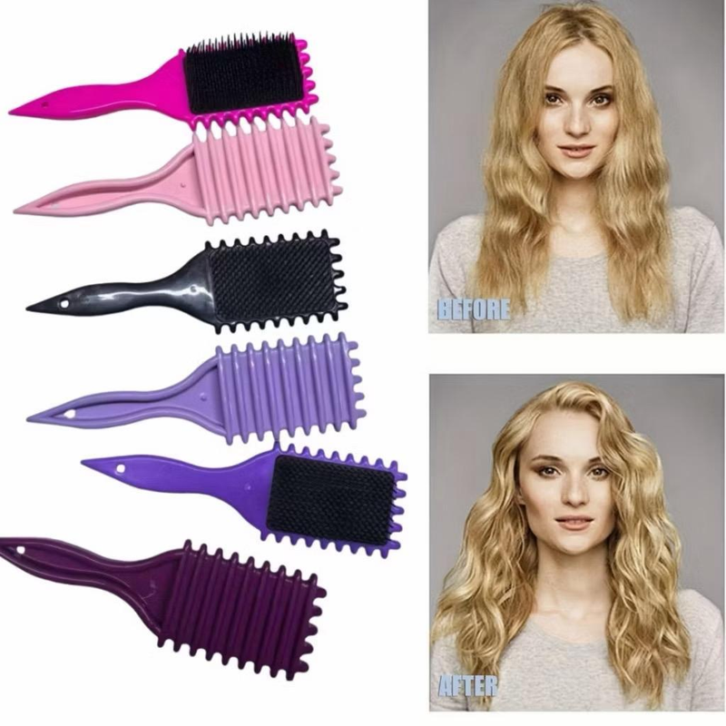 Escova Onda Finalizadora Beauty Flash Definição de Cachos e Finalização para Cabelo Cacheado Crespo MANIA