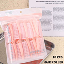 Kit 10 Bobs de Velcro + 10 Prendedores – Modeladores de Cabelo DIY – Tamanho Único 6,3x2,5cm