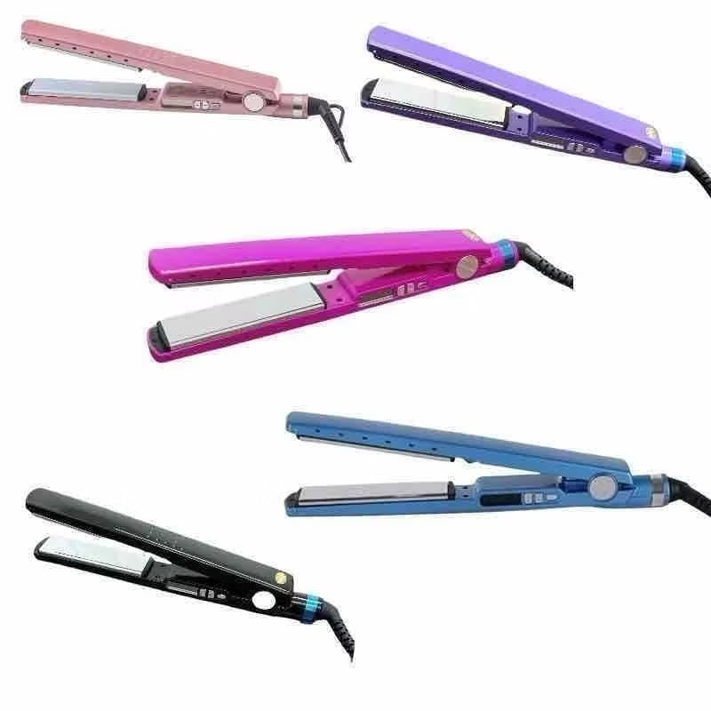 Chapinha prancha de cabelo nano titanium 450F Azul bivolt 110/220V
