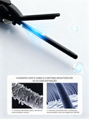 9 mm Modelador de Cachos Ionização Bivolt 220V 127V Anti Frizz À Prova Negativos Sem Danos Ao Cabelo Rápido Aquecimento