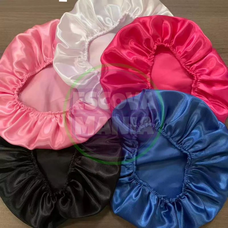 Kit Pura Beleza - 1 Escova Magica + 1 Escova Raquete + Toca De Cetim + Anti Frizz - De Desembaraçar Cabelo