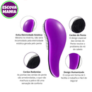 Kit Pura Beleza - 1 Escova Magica + 1 Escova Raquete + Toca De Cetim + Anti Frizz - De Desembaraçar Cabelo