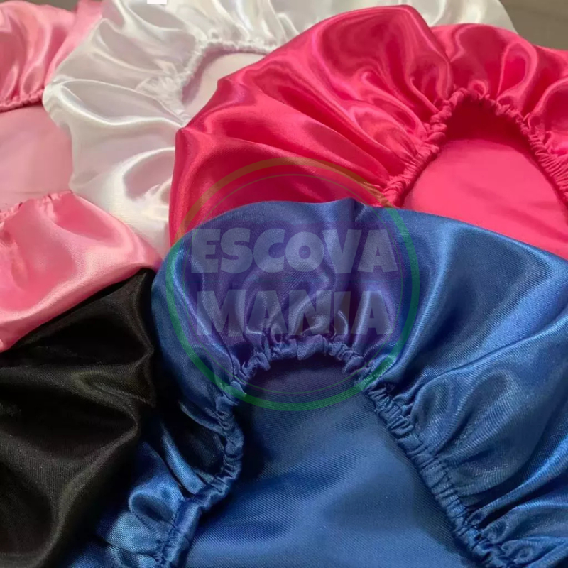 Kit Pura Beleza - 1 Escova Magica + 1 Escova Raquete + Toca De Cetim + Anti Frizz - De Desembaraçar Cabelo