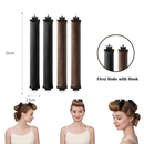 3 Pçs Ferros De Ondulação Sem Calor Macio Elástico Preguiçoso Modelador Dormir Gancho Ferramentas Cabeleireiro