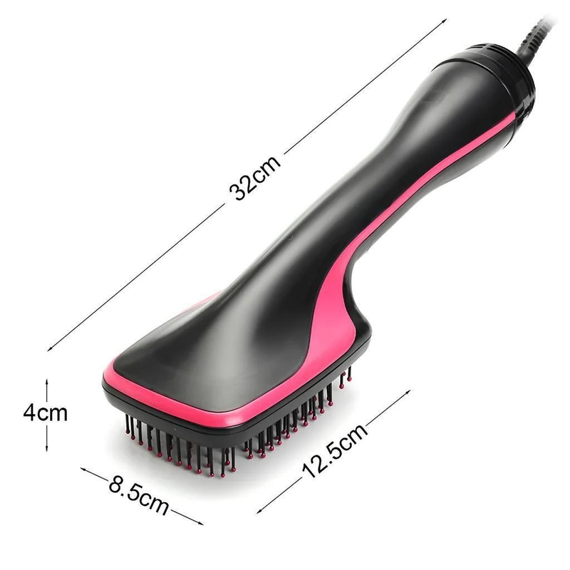 Secador de Cabelo e Escova de Aquecimento Elétrico 110V