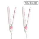 Mini Chapinha Prancha De Cabelo Pequena Portátil Chapinha Profissional Com Case Transporte Bivolt