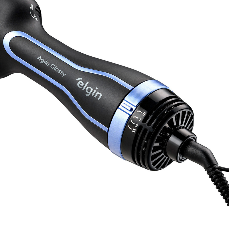 Escova Secadora Agile Glossy Elgin 1300w Bilvolt