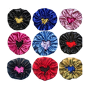 Kit Com Modelador De Cachos + Touca Cetim Dupla Face Com Regulador