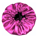 Kit Com Modelador De Cachos + Touca Cetim Dupla Face Com Regulador