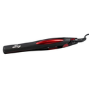 Prancha de Cabelo Alisadora Chapinha Bivolt 110/220V Preta e Vermelha Útil Eletro 32W Liso Intenso Cabo Grande