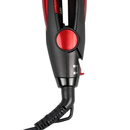 Prancha de Cabelo Alisadora Chapinha Bivolt 110/220V Preta e Vermelha Útil Eletro 32W Liso Intenso Cabo Grande