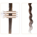 Chapinha Triondas Ondulador Formador Triplo 22mm Modelador de Cachos Onda Cabelo Cerâmica Para Longo E Curto 200°C
