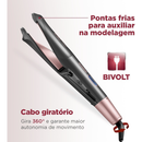 Prancha Alisadora Mondial Bivolt Grey Rose Twist P-29 230°