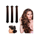 Modelador De Cabelo Sem Calor, Hastes Flexíveis Com Gancho, Haste De Ondulação Sem Calor Para Todos
