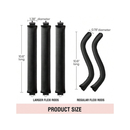 Modelador De Cabelo Sem Calor, Hastes Flexíveis Com Gancho, Haste De Ondulação Sem Calor Para Todos