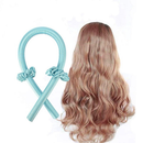 Modelador de Cachos Cabelo Curling Rod Cetim Sem Calor + 2 Scrunchies