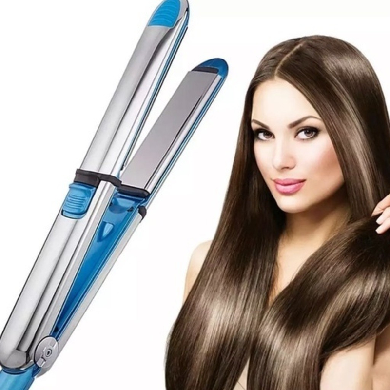 Prancha de Cabelo e Chapinha Super Nano Titanium Optima 3000 BIVOLT Profissional 465° F